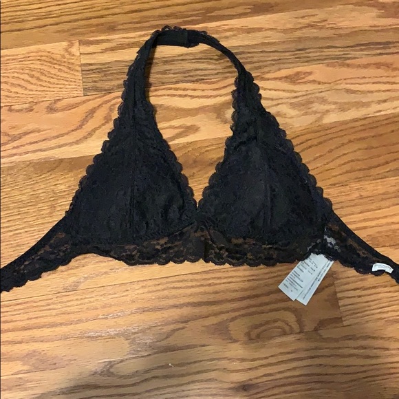 Hollister Other - Black Lace Halter Bralette